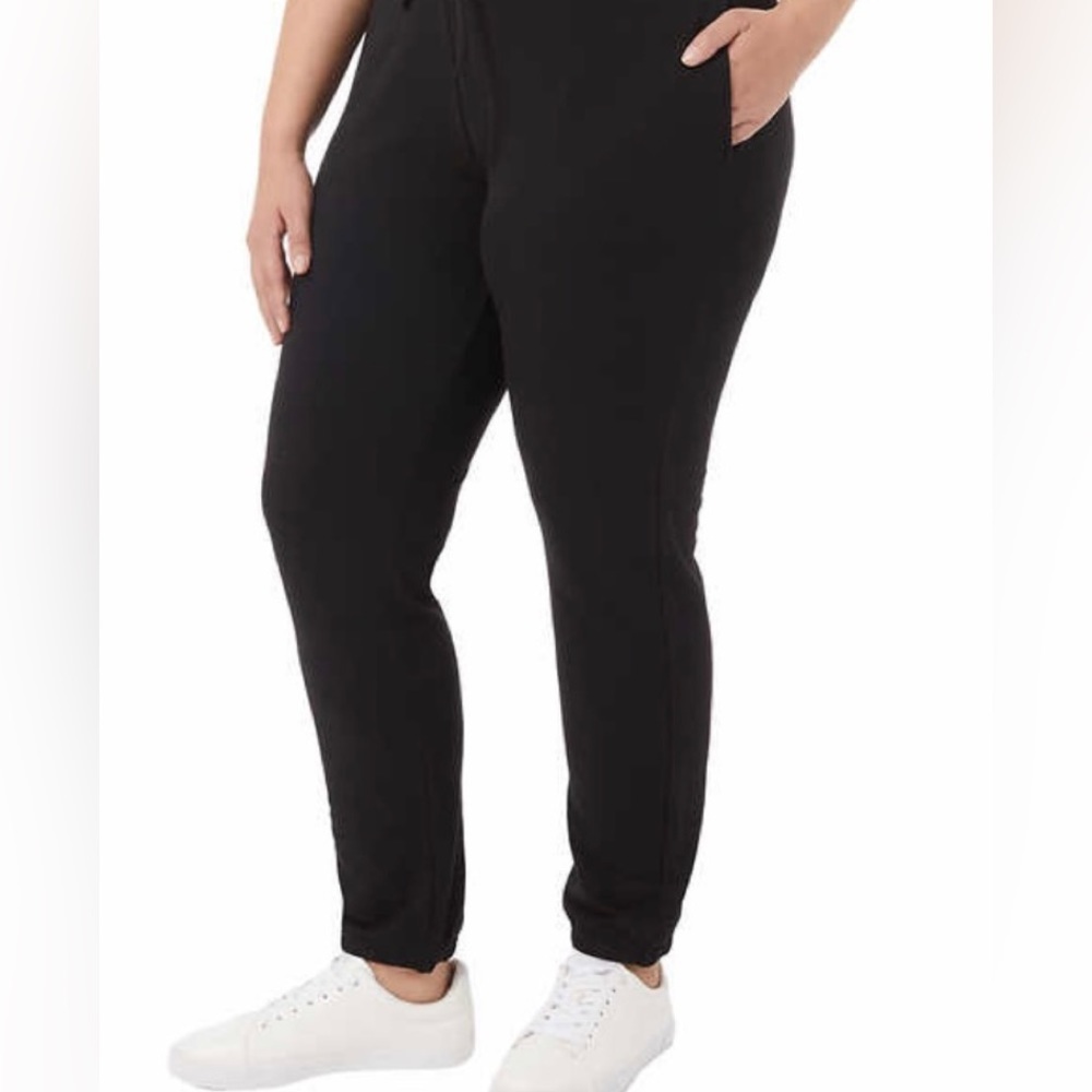 Fila Ladies' French Terry Jogger’s Black & Gray 3X NWT! 2. PAIRS! - Picture 2 of 6